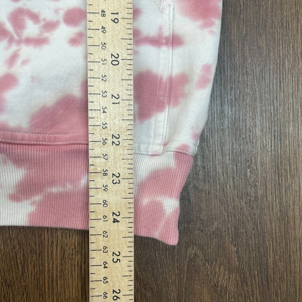 Lululemon‎ All Yours Hoodie Sweatshirt 4 Pink White Tie-Dye Pullover Women's - Picture 13 of 16